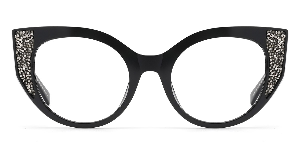 Black Addilynn - Cat Eye Glasses