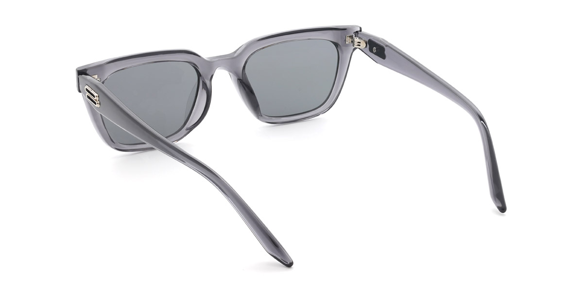 Grey Grey Talon - Rectangle Sunglasses