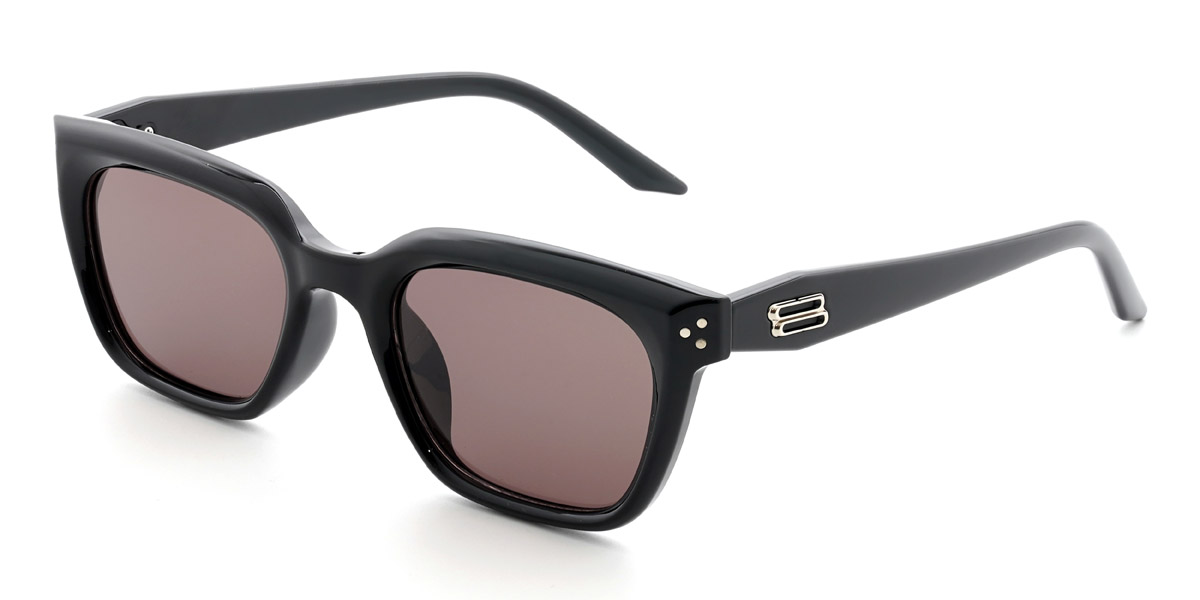 Schwarz Braun Talon Brille - Rectangle Sunglasses