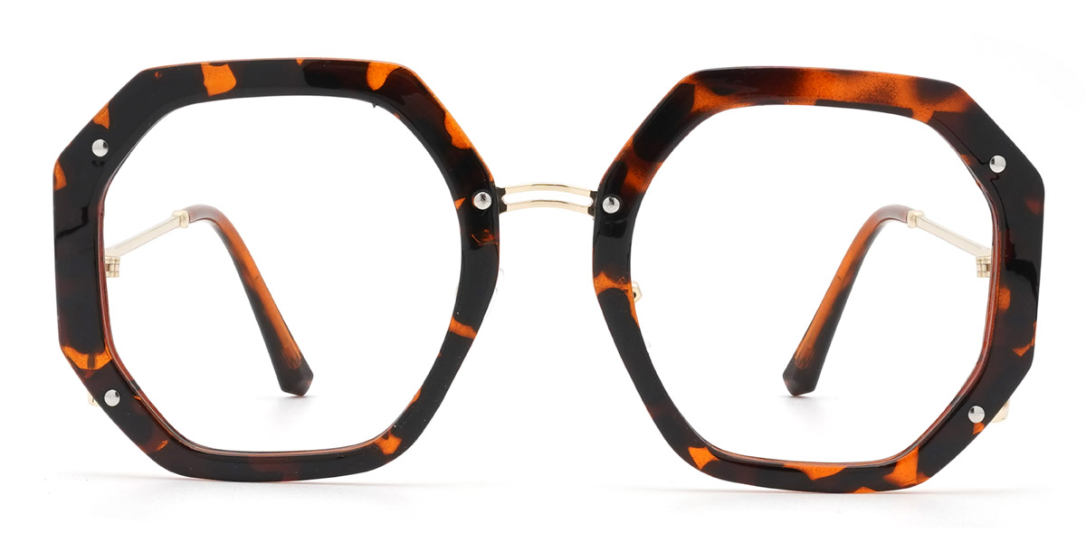 Tortoiseshell Mikaela - Oval Glasses