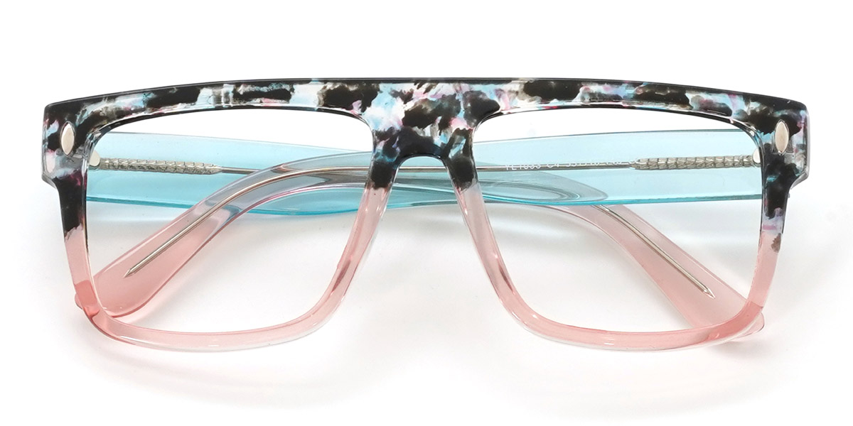 Tortoiseshell Pink Emerie - Aviator Glasses