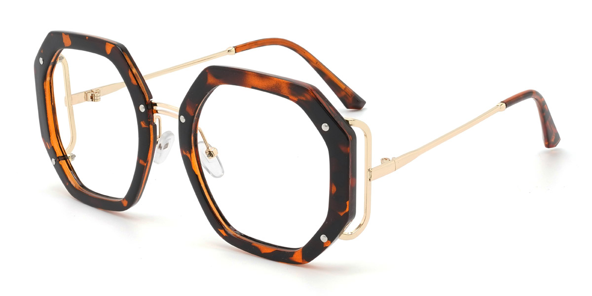 Tortoiseshell Mikaela - Oval Glasses