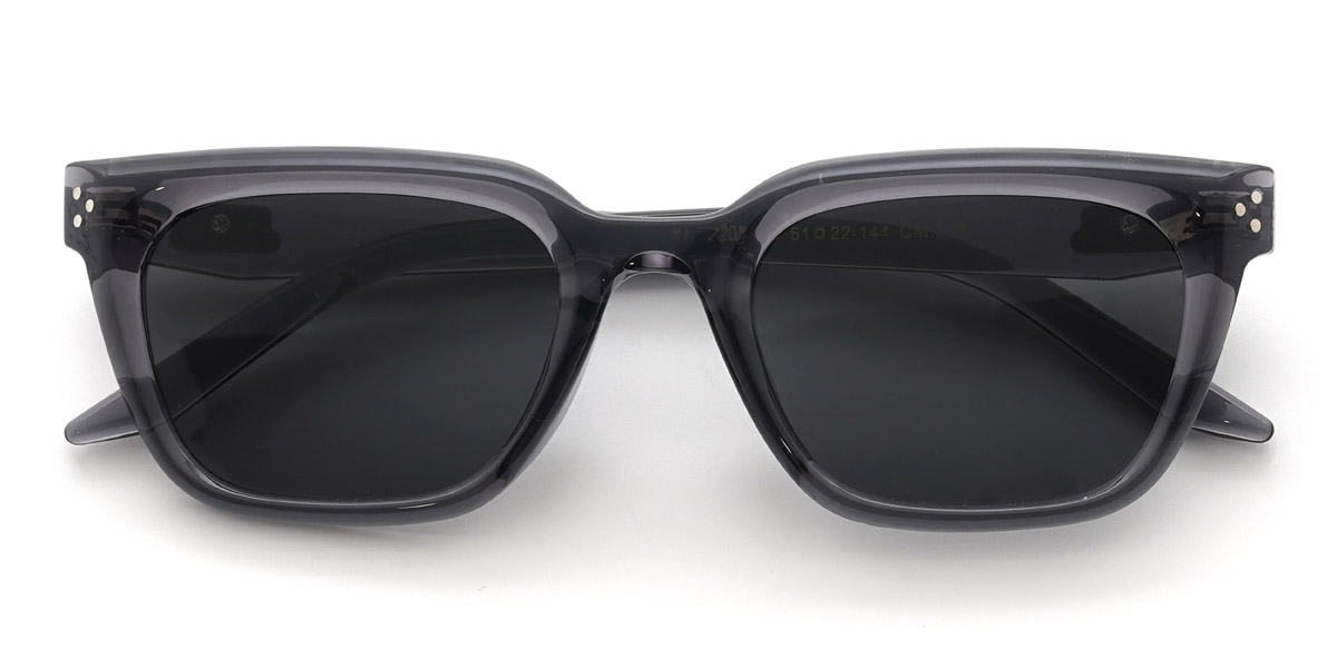 Grey Grey Talon - Rectangle Sunglasses