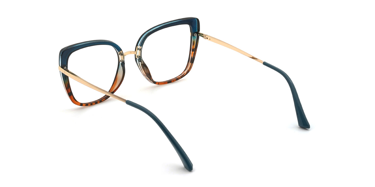 Navy Blue Tortoiseshell Leire - Cat Eye Glasses