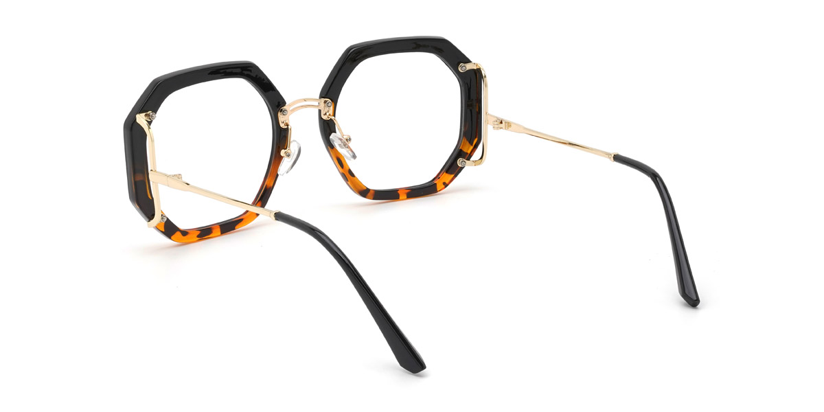 Black Tortoiseshell Mikaela - Oval Glasses