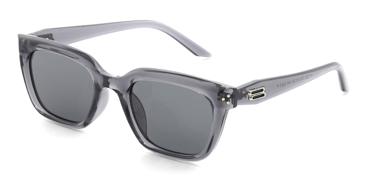 Grey Grey Talon - Rectangle Sunglasses