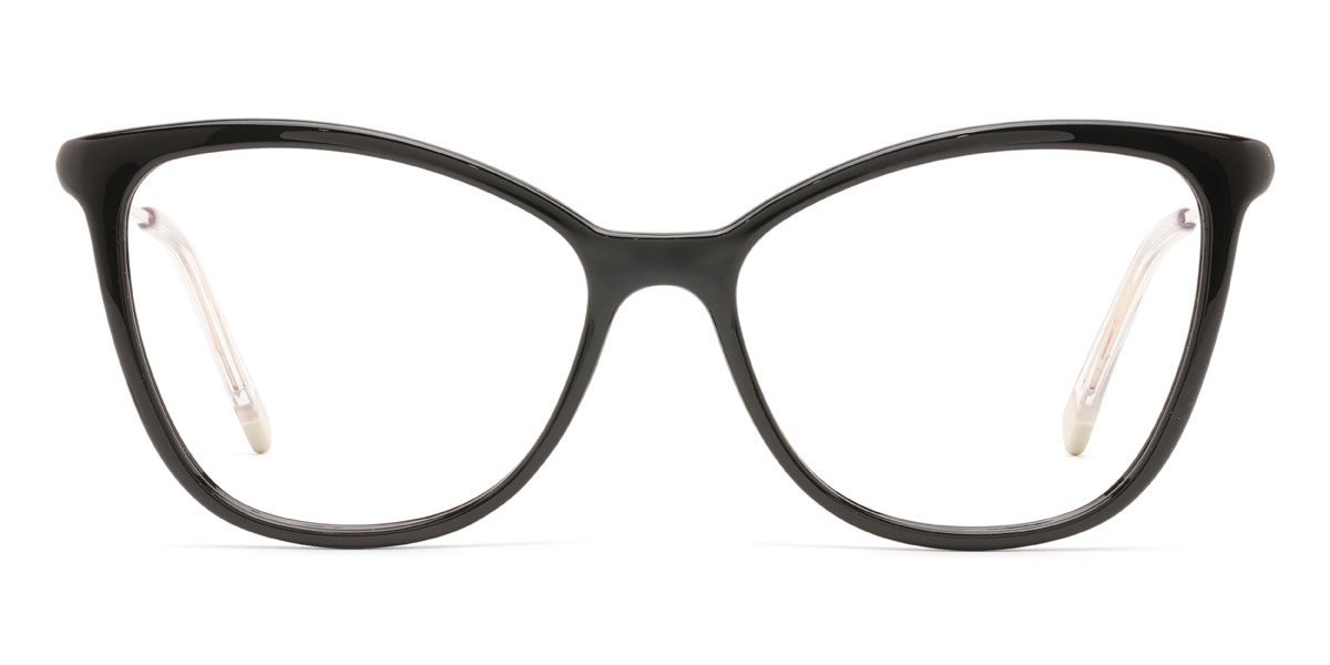 Black Karla - Cat Eye Glasses