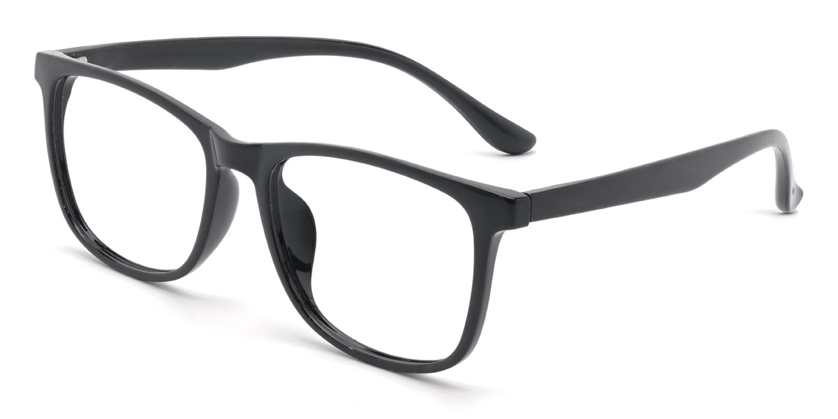 Black Rakesh - Rectangle Glasses