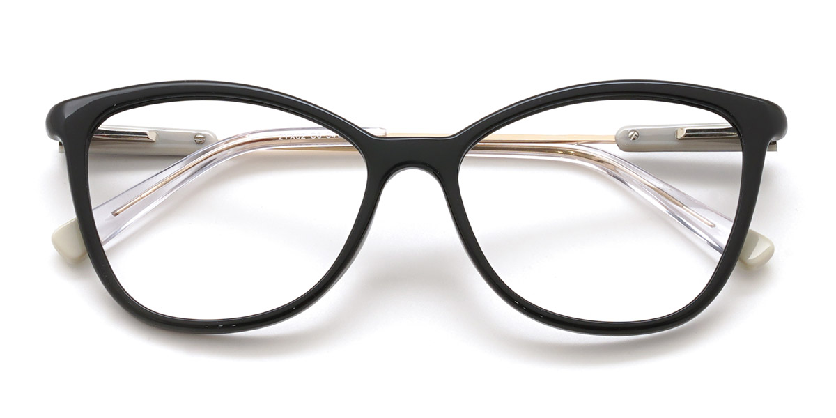 Negro Karla - Cat Eye Glasses