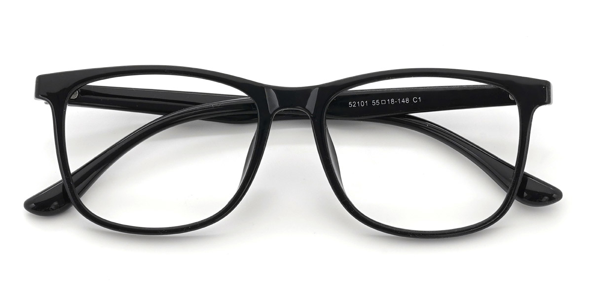 Negro Rakesh Gafas - Rectangle Glasses