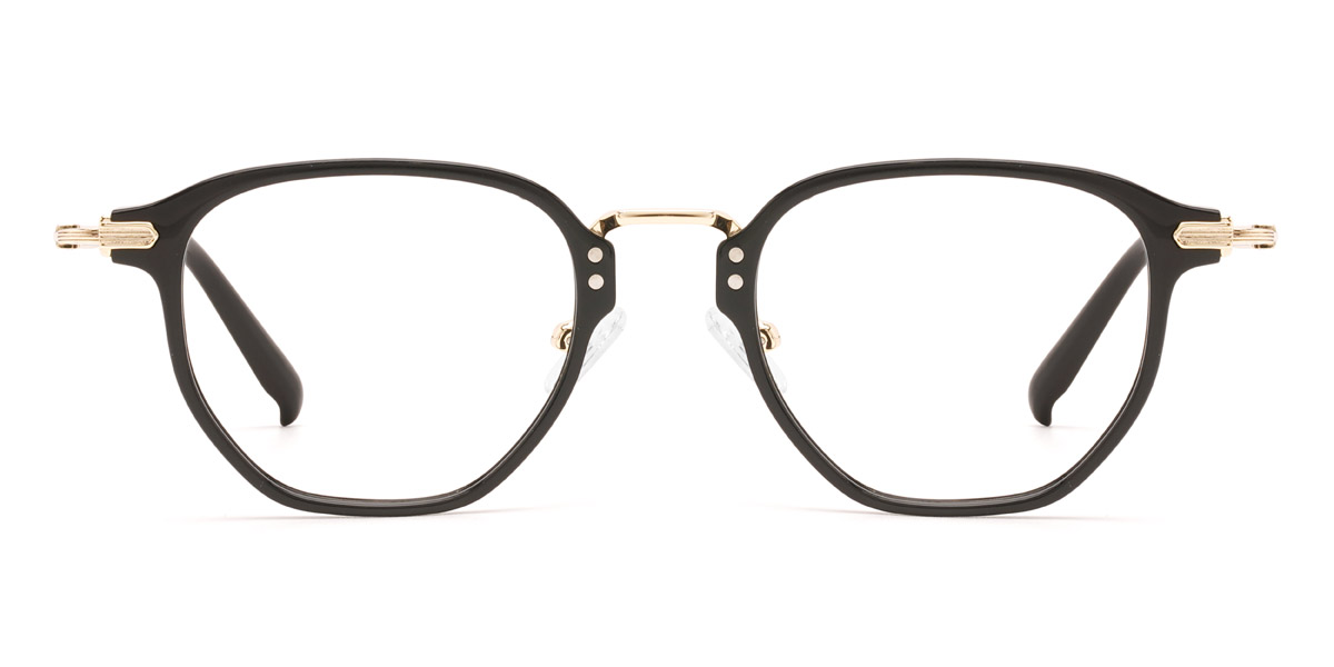 Black Duayne - Oval Glasses