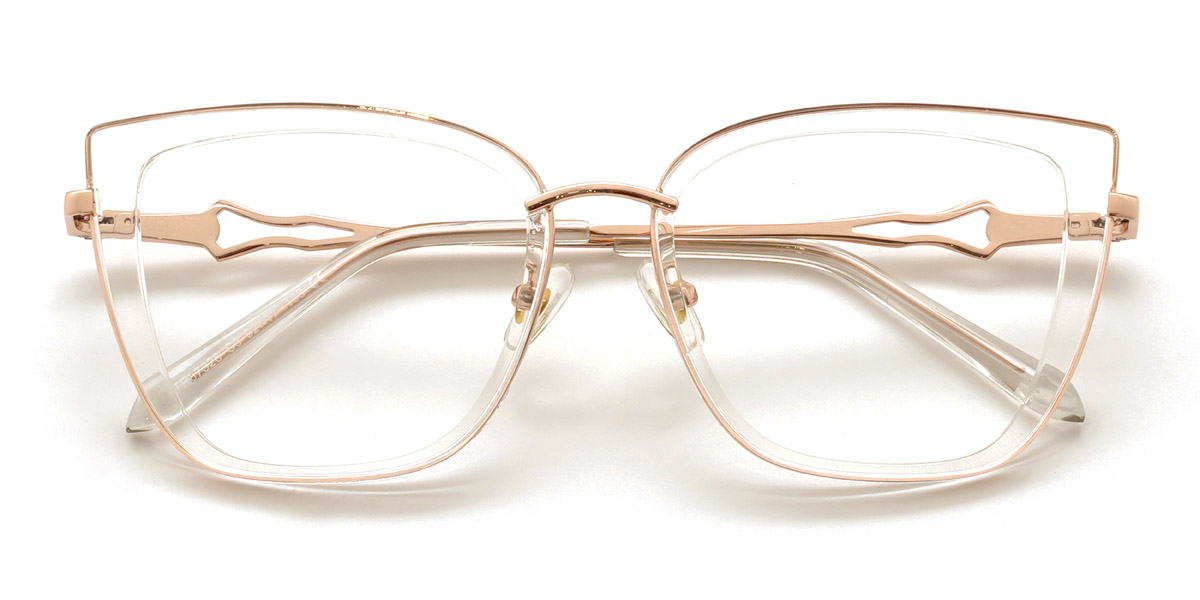 Clear Jaylah - Square Glasses