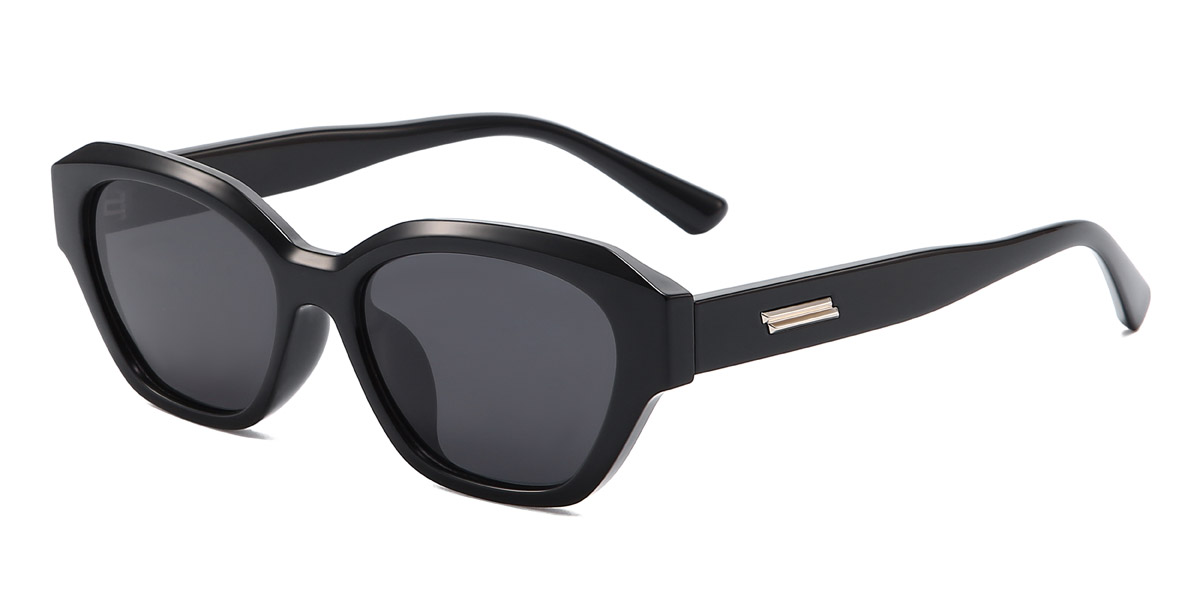 Negro Gris Josip - Rectangle Sunglasses