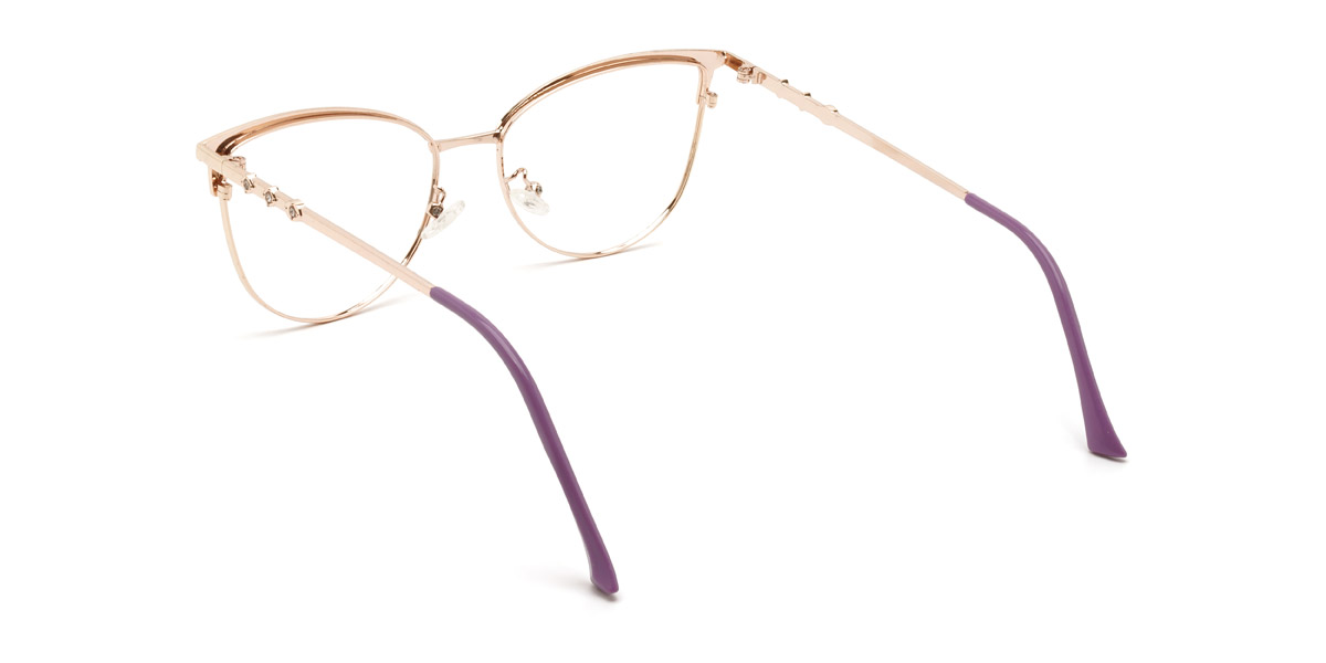 Gold Lila Marissa - Cat Eye Glasses