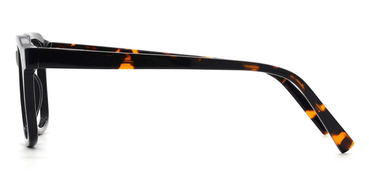 Black Tortoiseshell Dayana - Rectangle Glasses