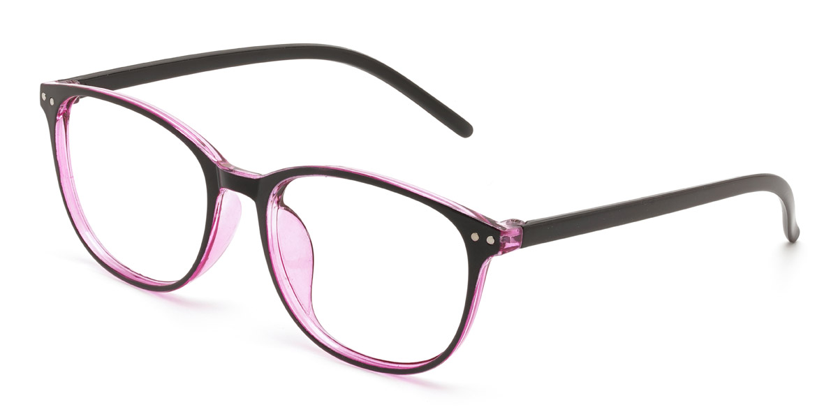 Noir Rose Lailah - Rectangle Glasses