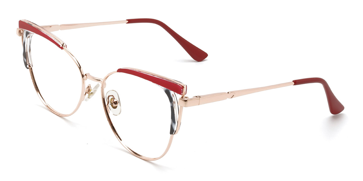 Rojo Dorado Julieta - Cat Eye Glasses