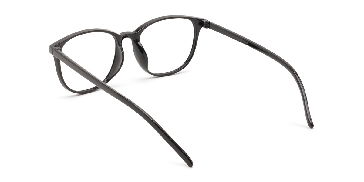 Black Lailah - Rectangle Glasses