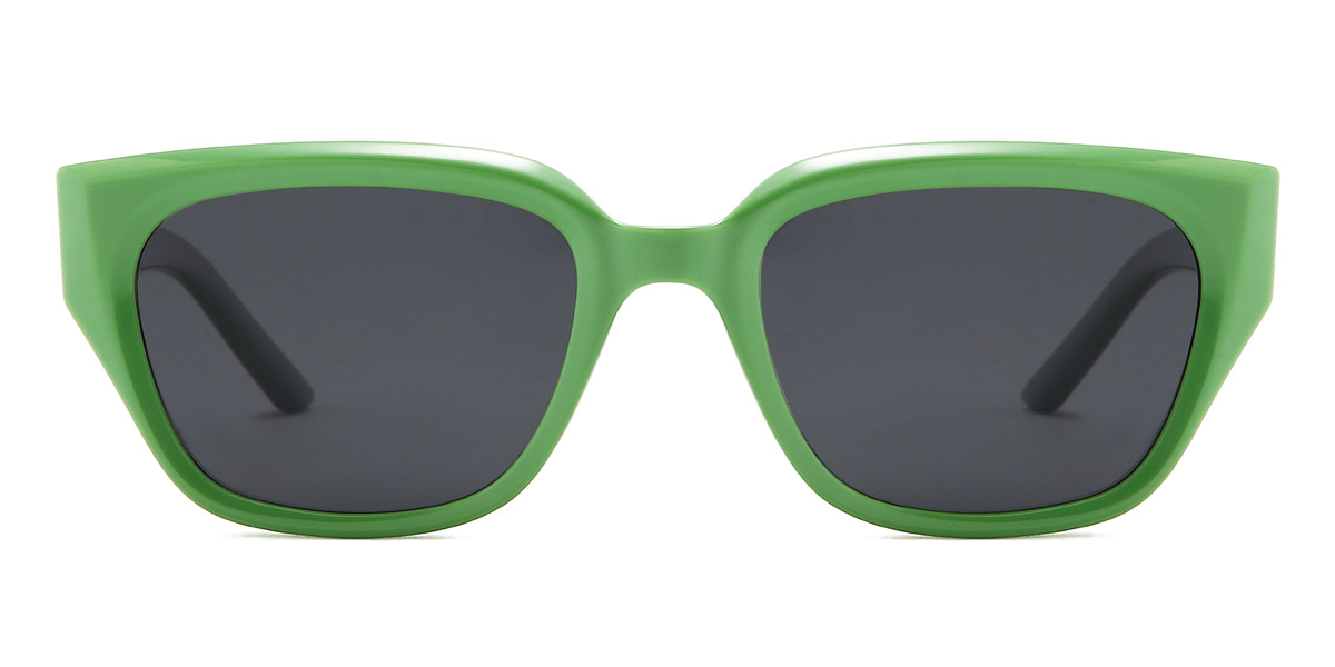 Green Grey Wilfried - Rectangle Sunglasses