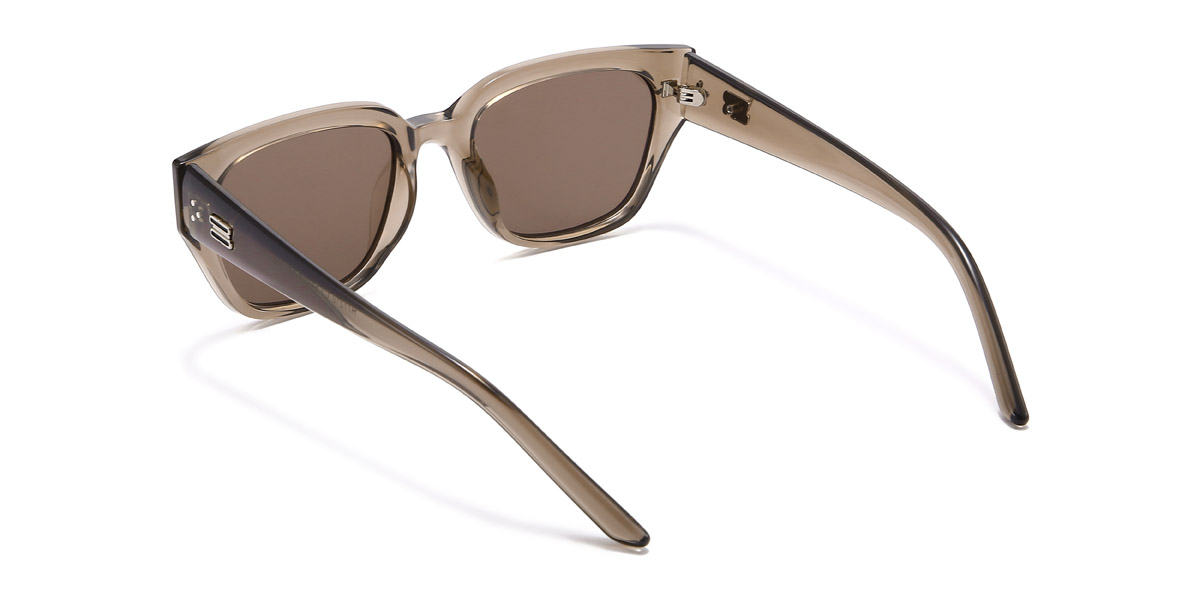 Brown Brown Wilfried - Rectangle Sunglasses