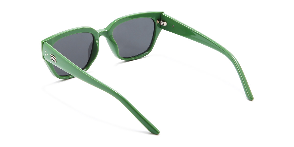 Green Grey Wilfried - Rectangle Sunglasses