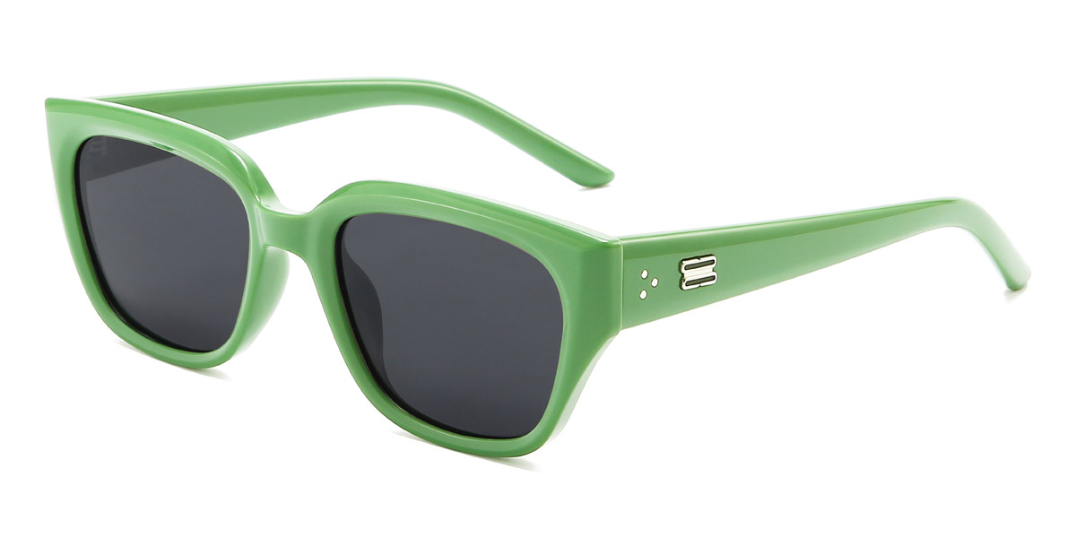 Green Grey Wilfried - Rectangle Sunglasses