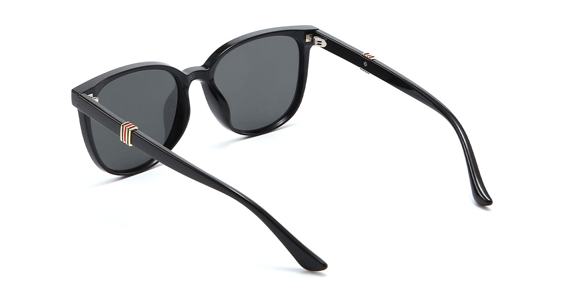 Noir Gris Hermann - Square Sunglasses