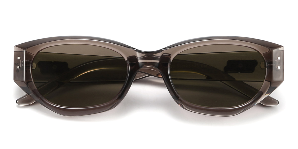 Marron Marron Ryley - Oval Sunglasses