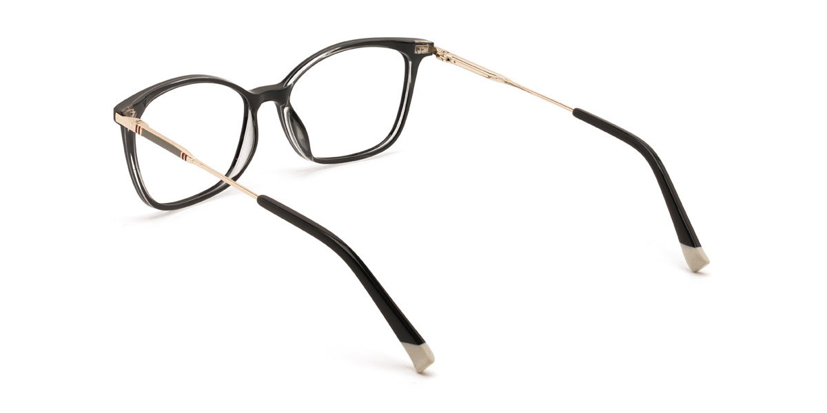 Black Maia - Rectangle Glasses