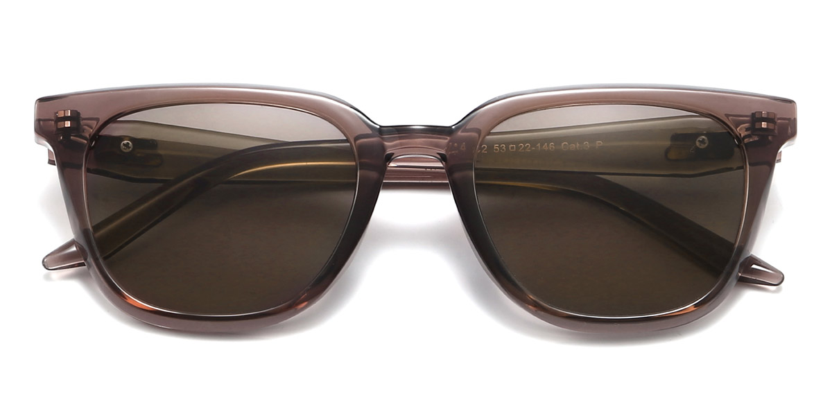 Brown Brown Jenkin - Square Sunglasses