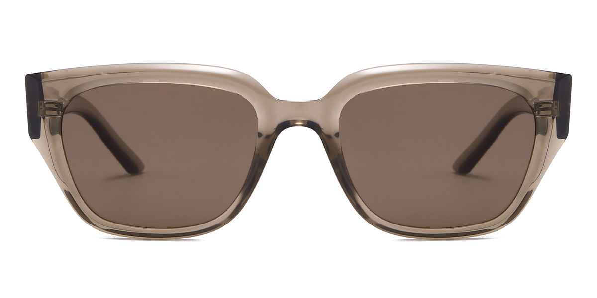 Brown Brown Wilfried - Rectangle Sunglasses