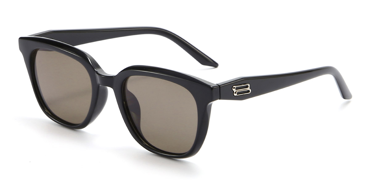 Schwarz Braun Jenkin Brille - Square Sunglasses