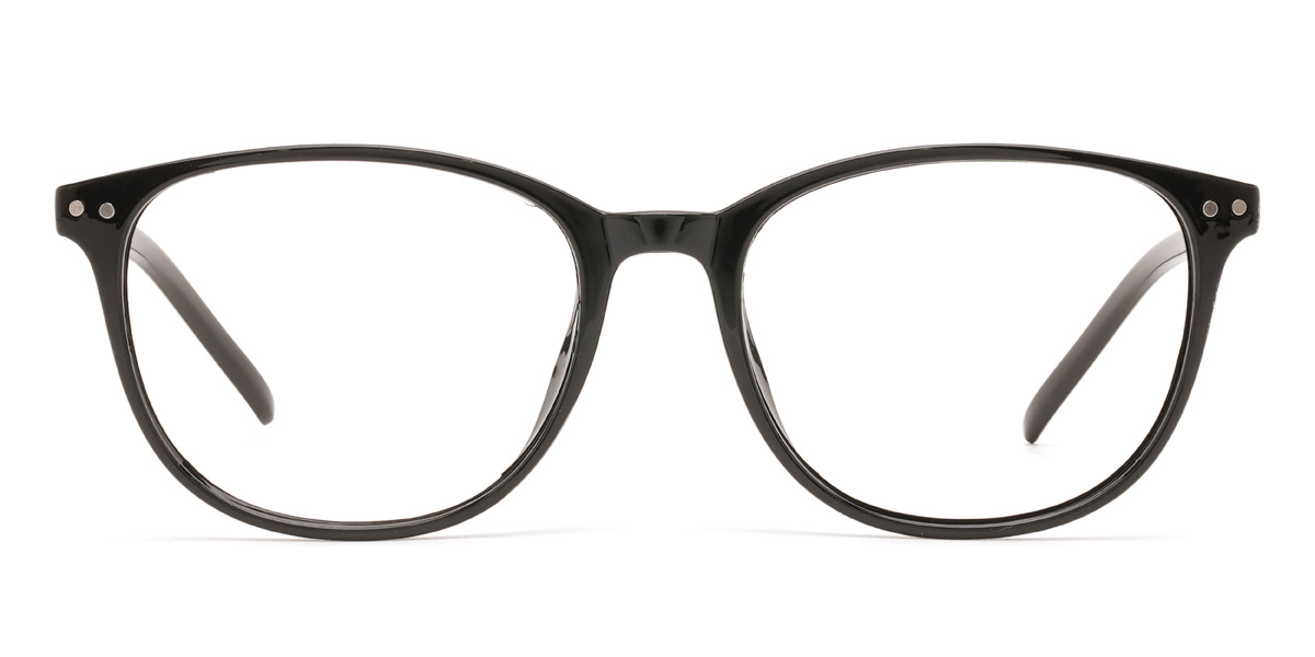 Black Lailah - Rectangle Glasses