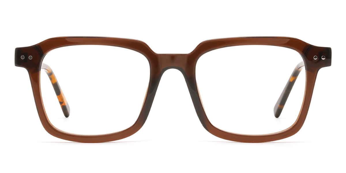 Wine Tortoiseshell Dayana - Rectangle Glasses