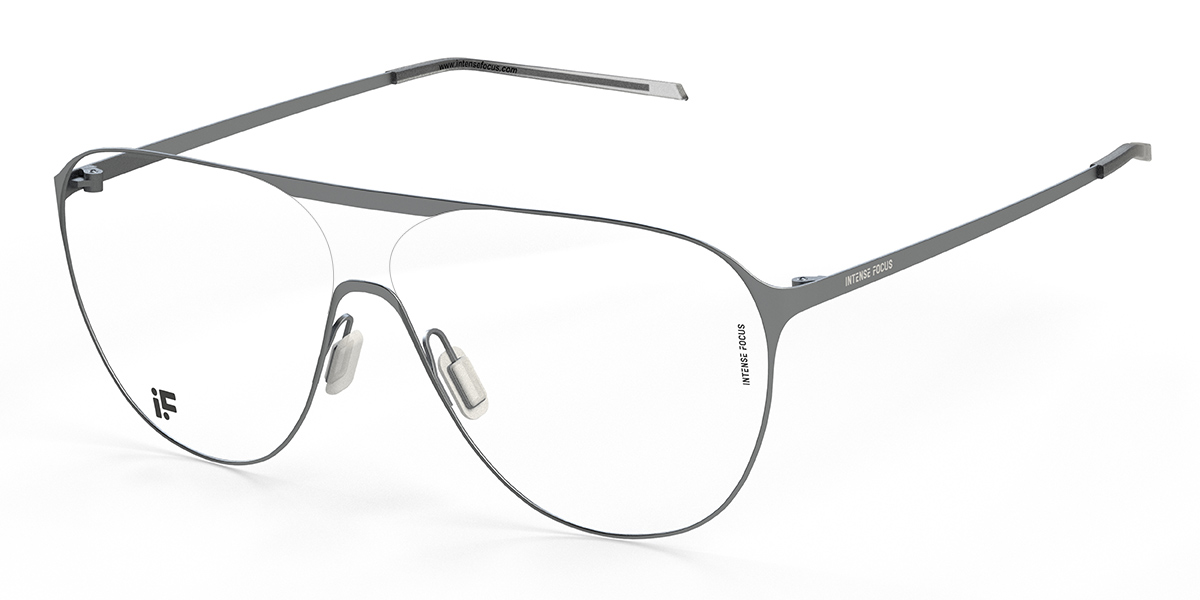 Grey Metalmight 13 - Round Glasses