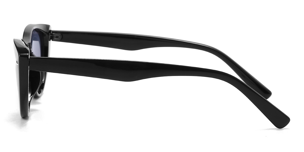 Preto Cinza Elyse Óculos - Cat Eye Sunglasses