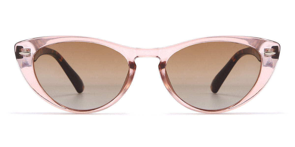 Pink Brown Elyse - Cat Eye Sunglasses