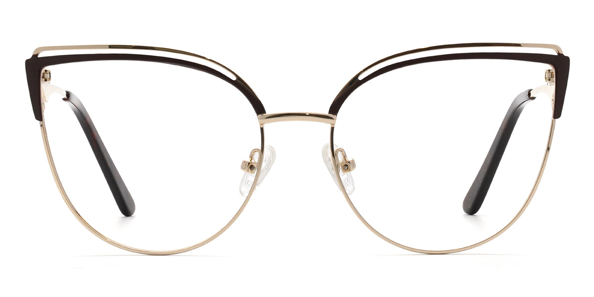 Marrón Laney - Cat Eye Glasses