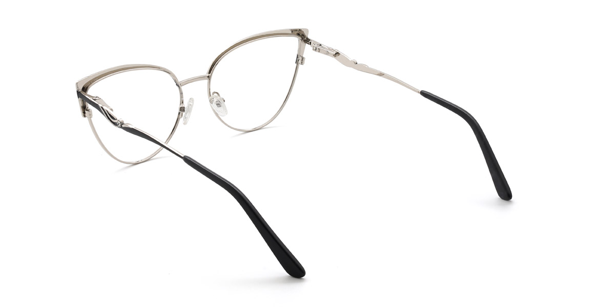 Negro Ansley - Cat Eye Glasses