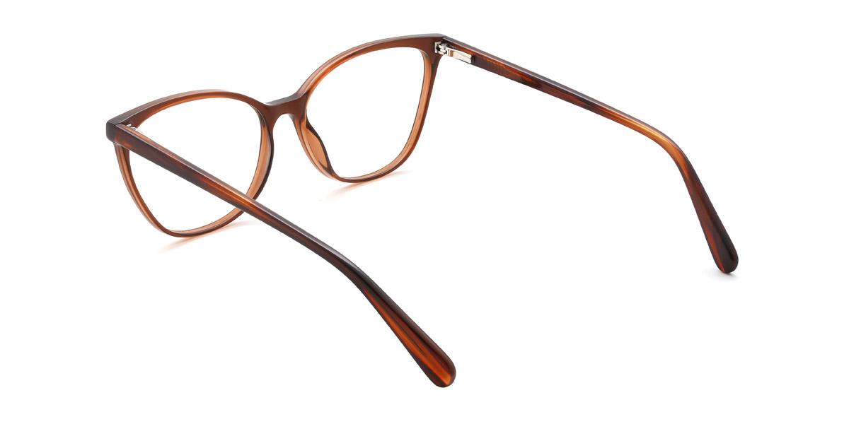 Brown Aubrielle Glasses - Cat Eye Glasses