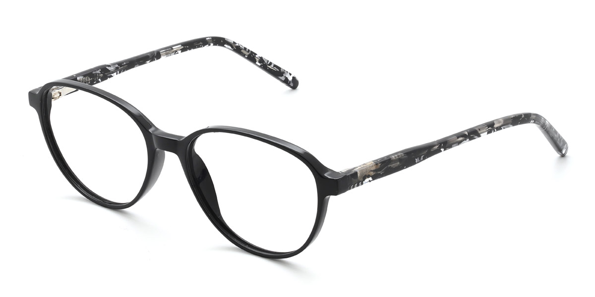 Black Jenifer - Oval Glasses