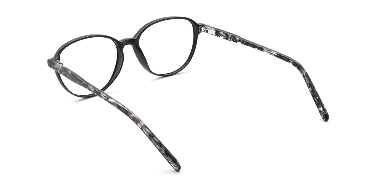 Black Jenifer - Oval Glasses