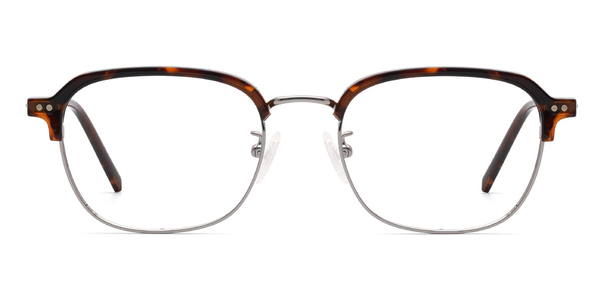 Tortoiseshell Ajay - Rectangle Glasses