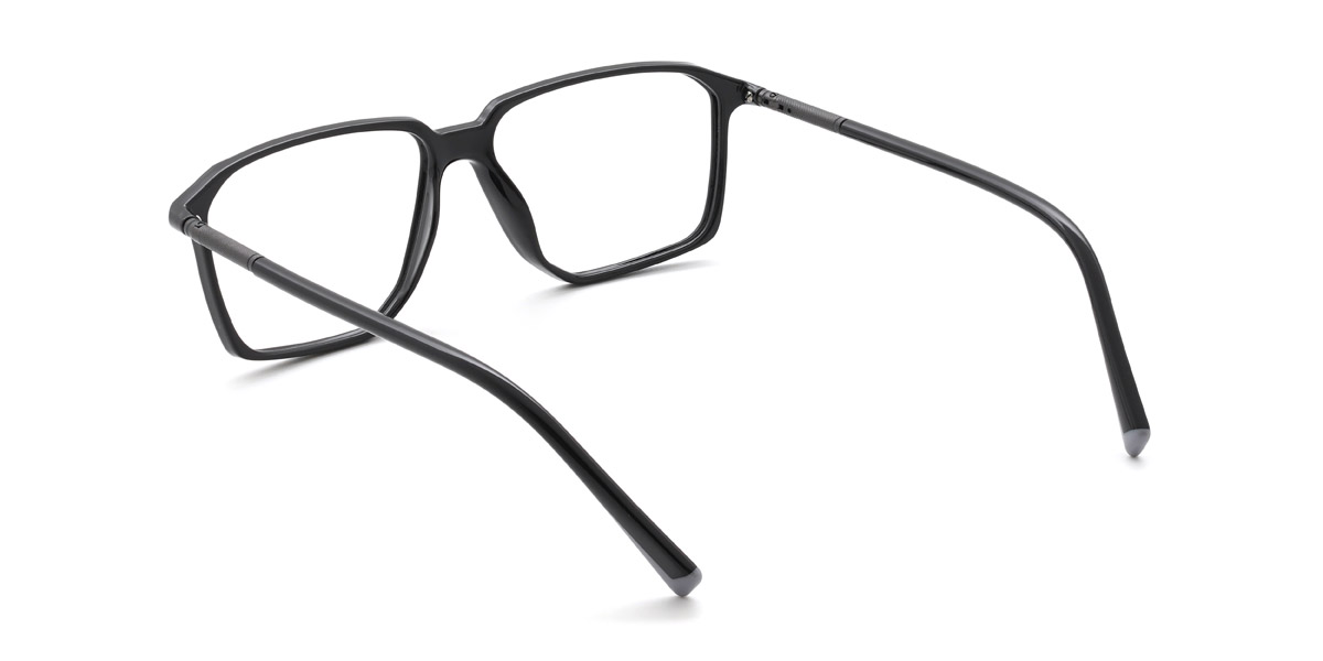 Black Loring - Rectangle Glasses