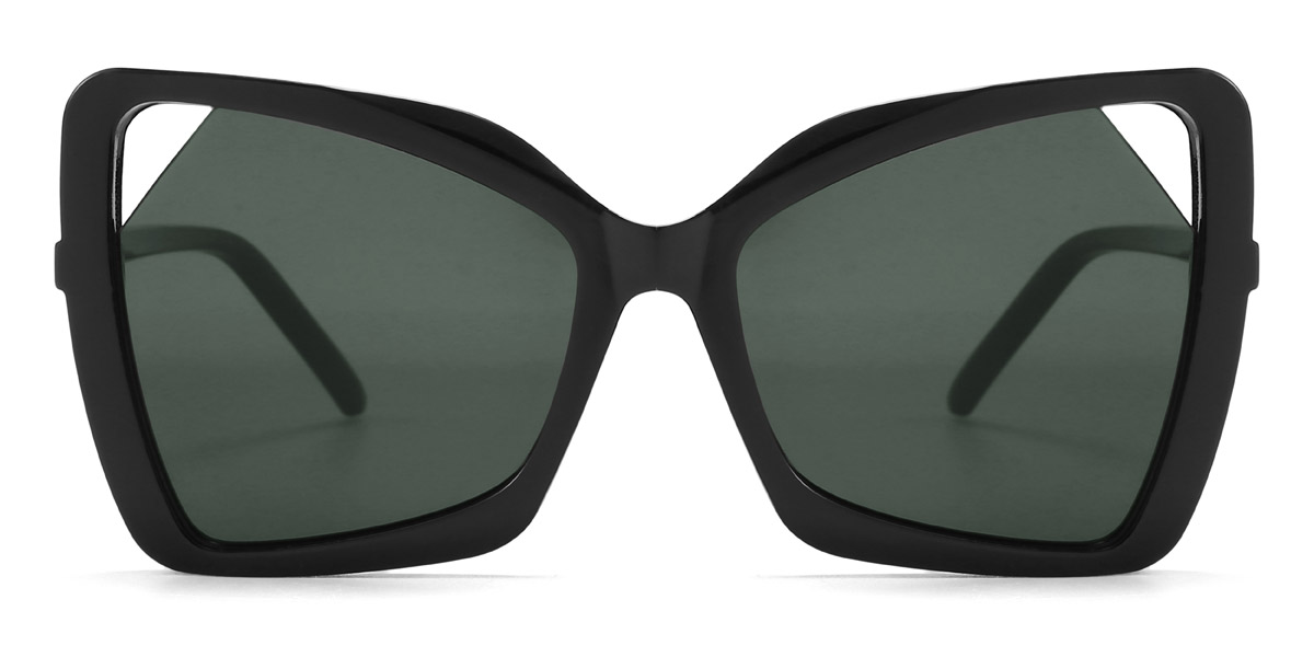 Noir Gris Azariah - Square Sunglasses