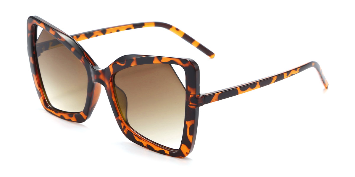 Tortoiseshell Brown Azariah - Square Sunglasses