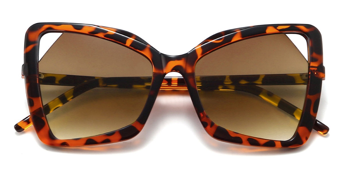 Tortoiseshell Brown Azariah - Square Sunglasses