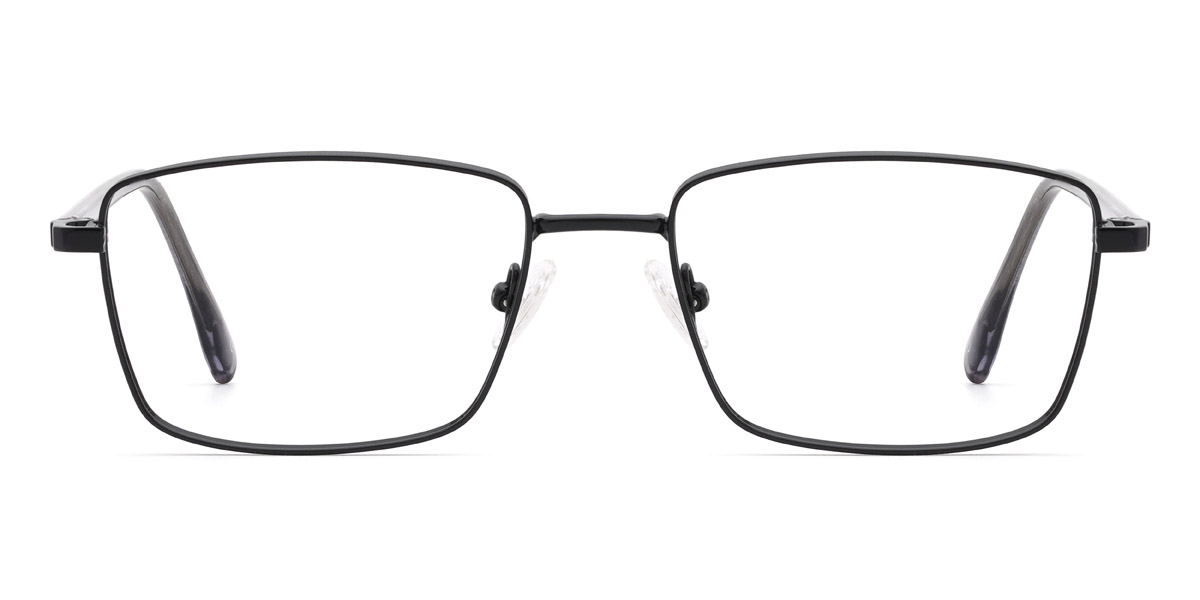 Black lammers - Rectangle Glasses