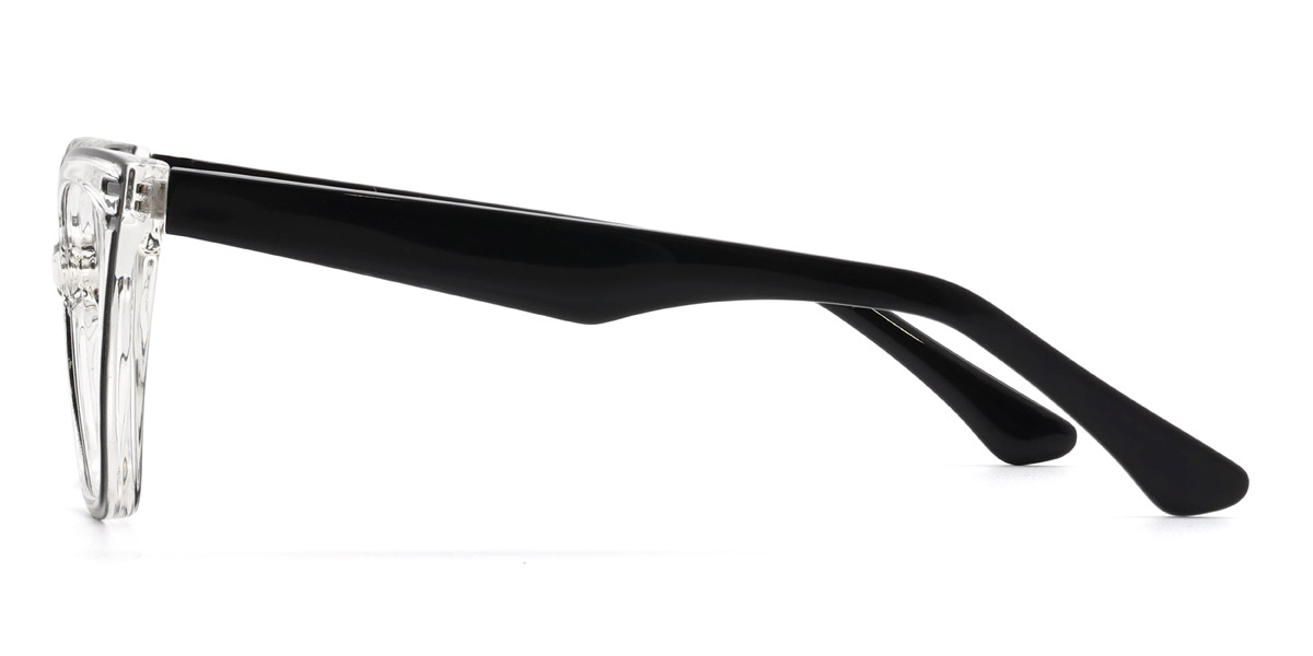 Noir Transparent Mariam - Cat Eye Glasses