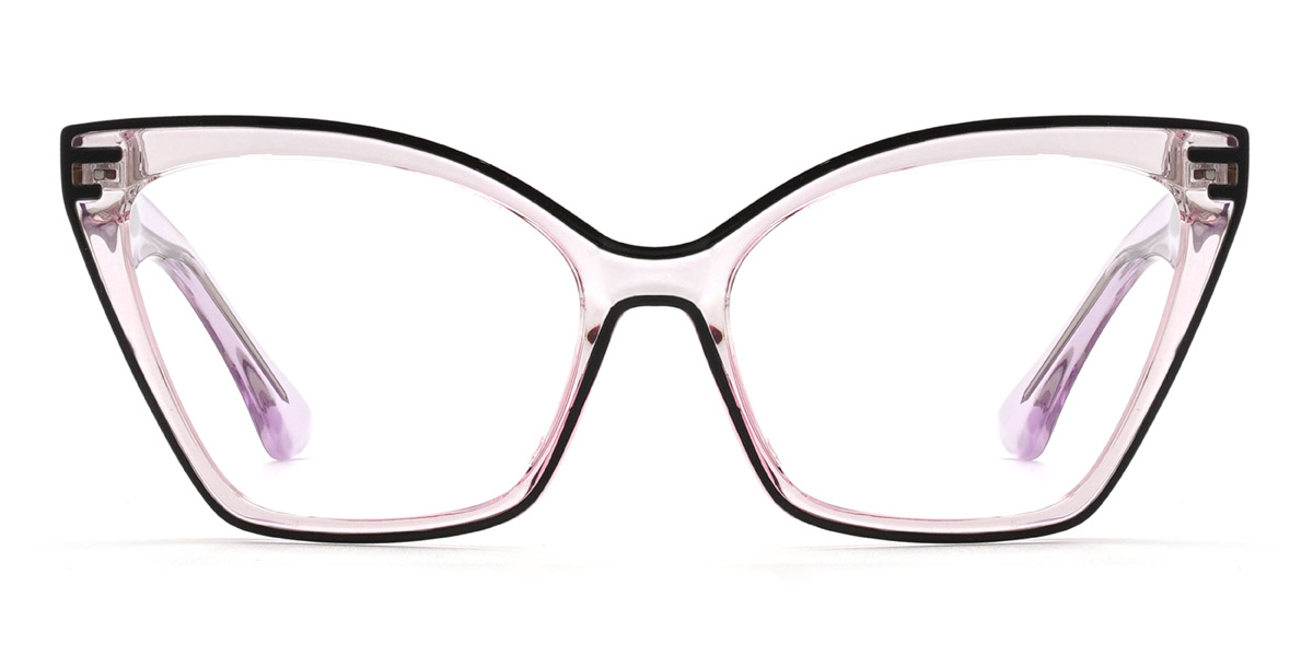 Púrpura claro Mariam - Cat Eye Glasses